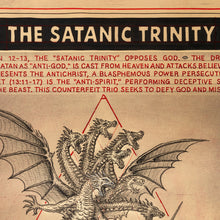 Load image into Gallery viewer, Satanic Trinity, Archival Print
